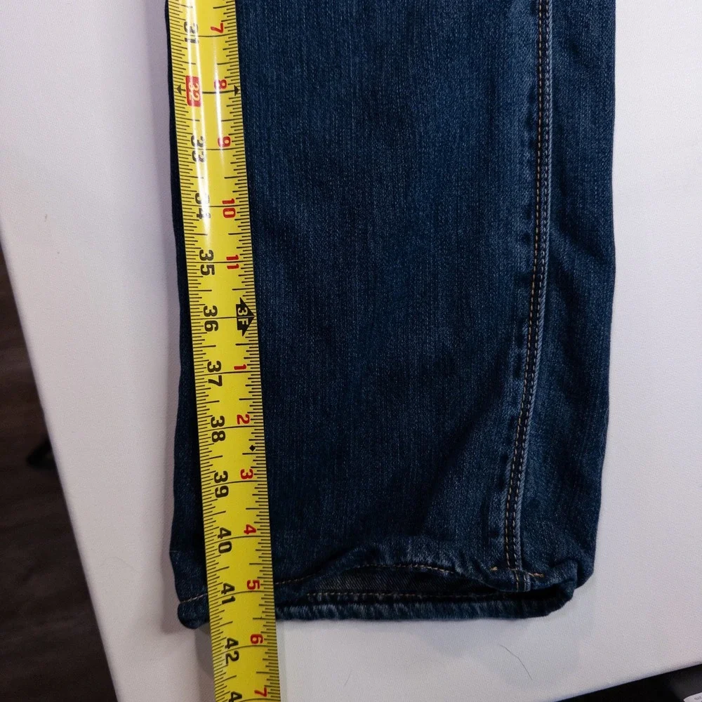 Tommy Bahama Jeans Mens 33x32 Blue Excellent Standard Fit Dark Wash Straight Leg
